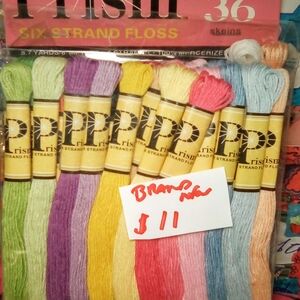 Prism Six Strand Floss Pack -  Great For Cross StichimbMulticolor